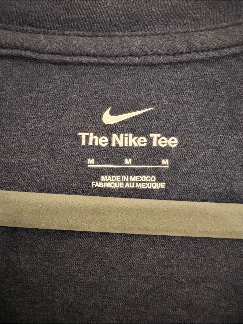 Nike Navy V-Neck Washington Mystics Tee with Logo